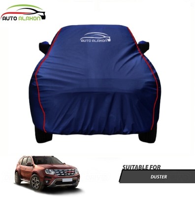 AUTO ALAXON Car Cover For Renault Duster (With Mirror Pockets)(Blue)