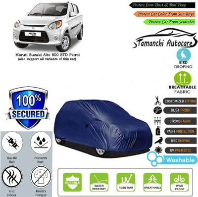 Tamanchi Autocare Car Cover For Maruti Suzuki Alto 800 STD Petrol(Blue)