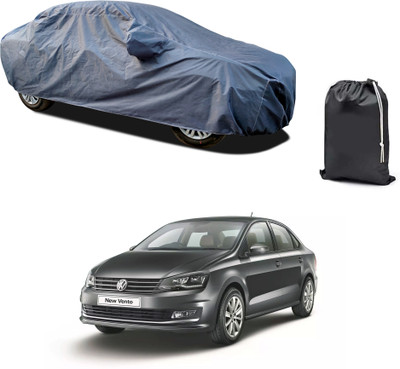 PAGORA Car Cover For Volkswagen Vento (With Mirror Pockets)(Grey, For 2019, 2020, 2021, 2022, 2023 Models)