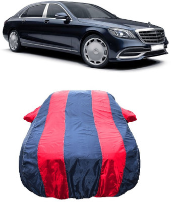Wegather Car Cover For Mercedes Benz S-Class Maybach S560 Petrol (With Mirror Pockets)(Red)