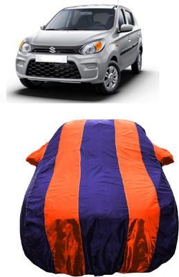 Wegather Car Cover For Maruti Suzuki Alto 800 (With Mirror Pockets)(Orange)