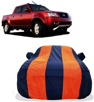 Tricway Car Cover For Tata Xenon XT EX 4X4 (With Mirror Pockets)(Orange)