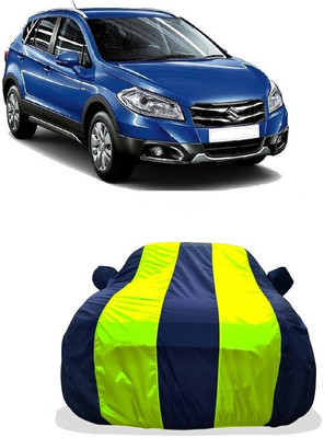 Tricway Car Cover For Maruti Suzuki S-Cross DDiS 320 Alpha (With Mirror Pockets)(Yellow)