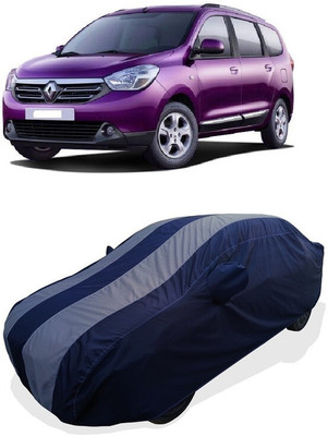 Coxtor Car Cover For Renault Lodgy 85PS RxE 7 Seater Diesel (With Mirror Pockets)(Grey)