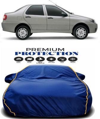 Ascension Car Cover For Fiat Sienna (With Mirror Pockets)(Blue)