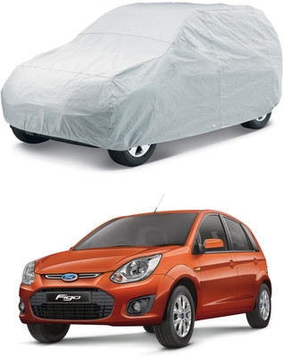 CARNEST Car Cover For Ford Figo (With Mirror Pockets)(Silver, For 2024 Models)