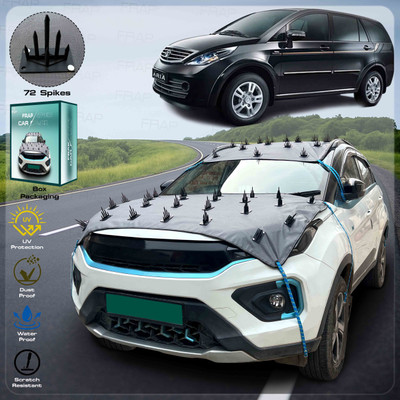 Frap Car Cover For Tata Aria, Aria Pleasure 4x2, Aria Pride 4x4 (With Mirror Pockets)(Grey)