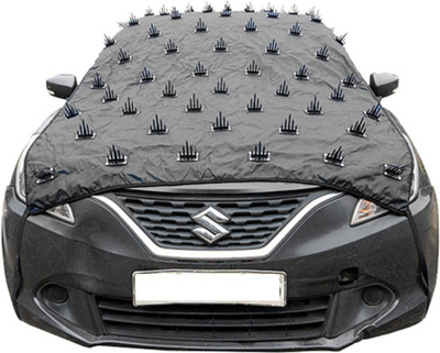 AGH Car Cover For Universal For Hatchback Universal For Sedan (Without Mirror Pockets)(Grey)
