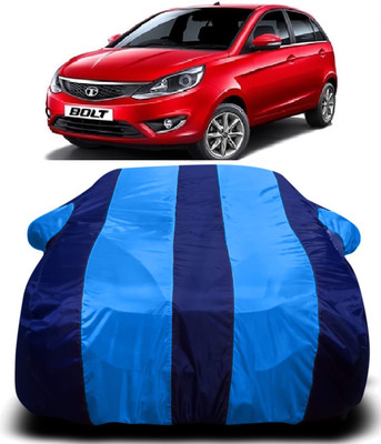 AXLOZ Car Cover For Tata Bolt (With Mirror Pockets)(Multicolor)