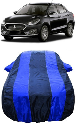 Wegather Car Cover For Maruti Suzuki Swift Dzire ZDI Plus Diesel (With Mirror Pockets)(Blue)
