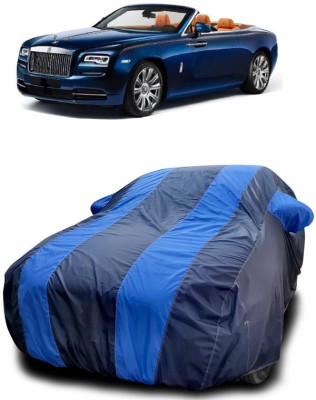 DIGGU Car Cover For Rolls Royce Dawn Black Badge Petrol (With Mirror Pockets)(Blue, Blue)