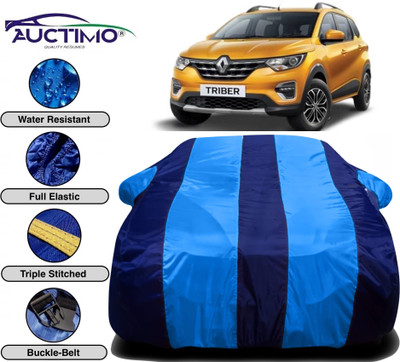 AUCTIMO Car Cover For Renault Triber (With Mirror Pockets)(Multicolor)