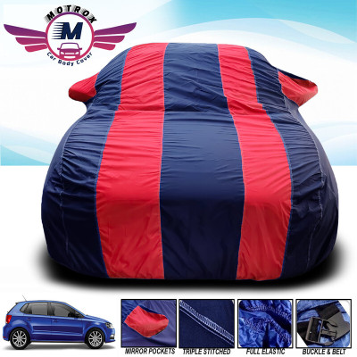 MoTRoX Car Cover For Mahindra Xylo (With Mirror Pockets)(Red, Blue)