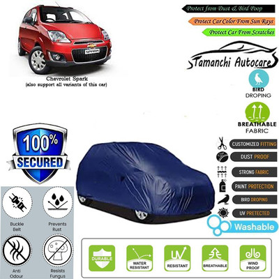 Tamanchi Autocare Car Cover For Chevrolet Spark(Blue)