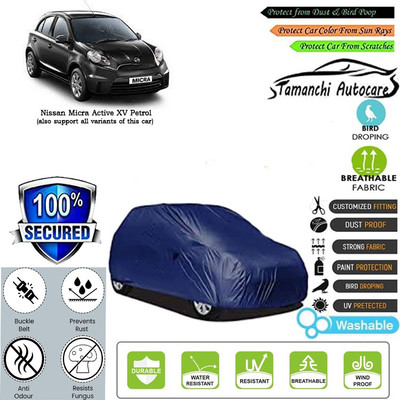 Tamanchi Autocare Car Cover For Nissan Micra Active XV Petrol(Blue)
