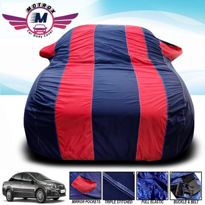 MoTRoX Car Cover For Maruti Suzuki S-Cross (With Mirror Pockets)(Red, Blue)