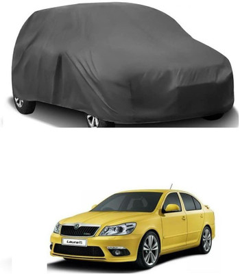 ARNEJA Car Cover For Skoda Laura (Without Mirror Pockets)(Grey)