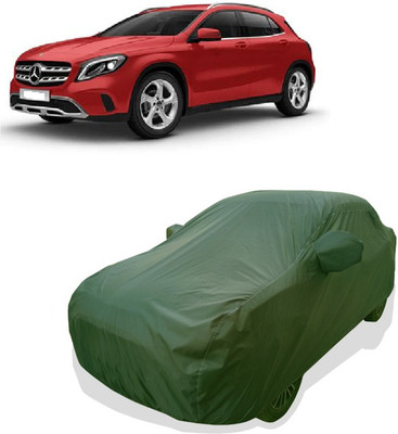 Tricway Car Cover For Mercedes Benz GLA Class 200 d Sport (With Mirror Pockets)(Green)