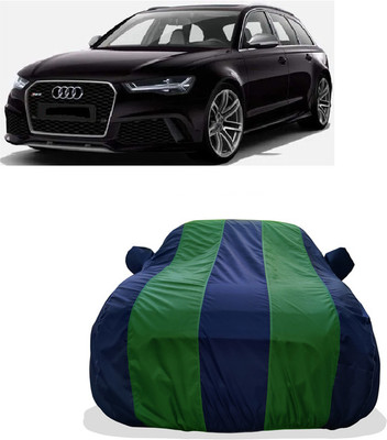 Tricway Car Cover For Audi RS6 Avant 4.0 TFSI (With Mirror Pockets)(Green)