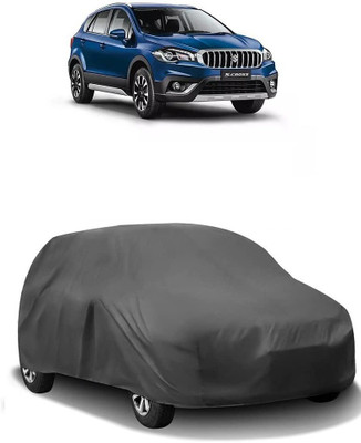 ARNEJA Car Cover For Maruti Suzuki S-Cross (Without Mirror Pockets)(Grey)