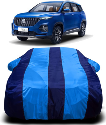 AXLOZ Car Cover For MG Hector Plus (With Mirror Pockets)(Multicolor)