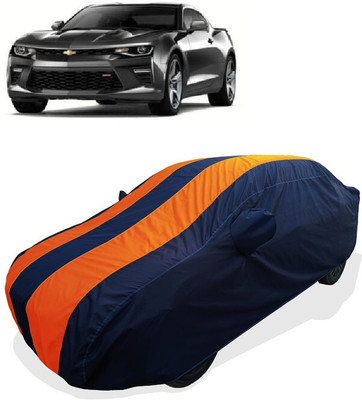 Coxtor Car Cover For Chevrolet Camaro 6.2L (With Mirror Pockets)(Orange)