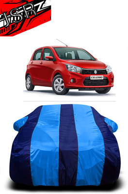 J S R Car Cover For Maruti Suzuki CelerioX AMT VXI (With Mirror Pockets)(Blue)
