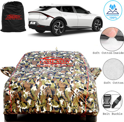 FAMEXON Car Cover For Kia EV6 (With Mirror Pockets)(Multicolor, For 2023, 2024 Models)