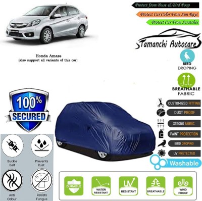 Tamanchi Autocare Car Cover For Honda Amaze(Blue)