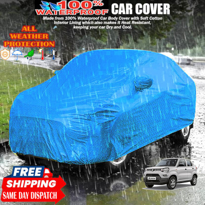 Tamanchi Autocare Car Cover For Maruti Suzuki S-Presso(Blue, For 2018, 2019, 2020, 2021, 2022, 2023, 2024, NA Models)