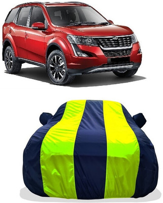Tricway Car Cover For Mahindra XUV500 W11 AT Diesel (With Mirror Pockets)(Yellow)