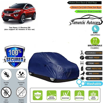 Tamanchi Autocare Car Cover For Tata Nexon 1.2 Revotron XM(Blue)