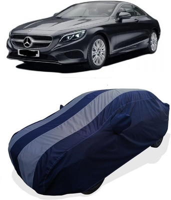 QLAX Car Cover For Maruti S-Class S 500 Coupe (With Mirror Pockets)(Grey)
