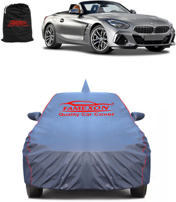 FAMEXON Car Cover For BMW Z4 (With Mirror Pockets)(Grey)