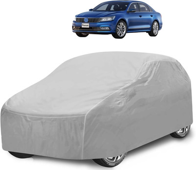 Caronix Car Cover For Volkswagen Passat (With Mirror Pockets)(Silver)