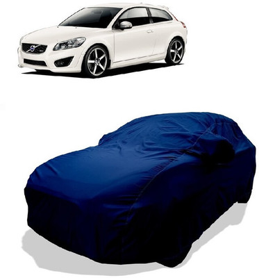 Coxtor Car Cover For Volvo C30 R (With Mirror Pockets)(Green)
