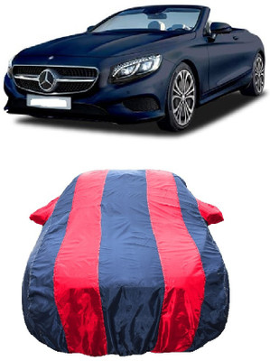 Wegather Car Cover For Mercedes Benz S-Class Cabriolet S 500 (With Mirror Pockets)(Red)