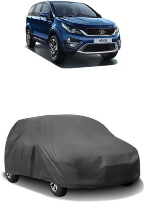 ARNEJA Car Cover For Tata Hexa (Without Mirror Pockets)(Grey)