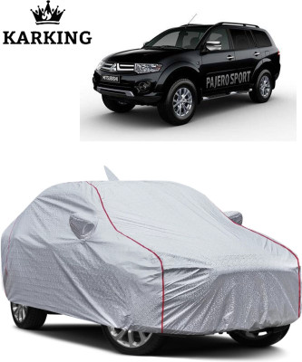 KARKING Car Cover For Mitsubishi Pajero Sport (With Mirror Pockets)(Silver)