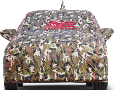 FAMEXON Car Cover For Mahindra Thar, Thar 700 CRDe ABS Diesel, Thar CRDe, Thar CRDe ABS Diesel (With Mirror Pockets)(Multicolor)