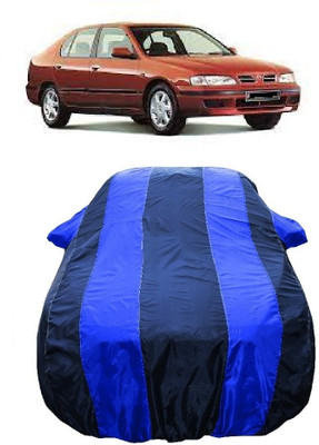 Wegather Car Cover For Nissan Primera 1.6 SX (With Mirror Pockets)(Blue)