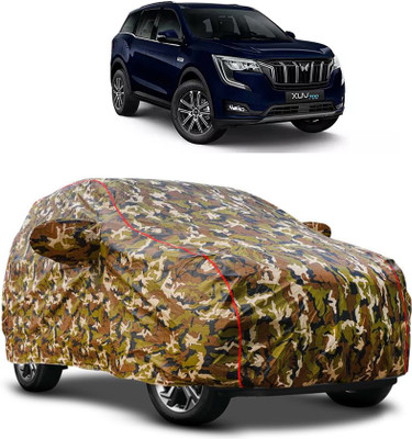 Duffel Car Cover For Mahindra XUV 700 (With Mirror Pockets)(Multicolor)