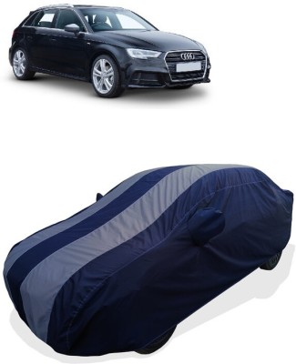 Coxtor Car Cover For Audi A3 1.6 TDI (With Mirror Pockets)(Grey)