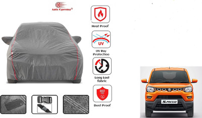 Auto Oprema Car Cover For Maruti Suzuki S-Presso (With Mirror Pockets)(Grey)