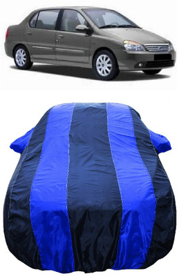 Wegather Car Cover For Tata Indigo XL (With Mirror Pockets)(Blue)