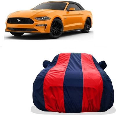 Tricway Car Cover For Ford Mustang Facelift (With Mirror Pockets)(Red)