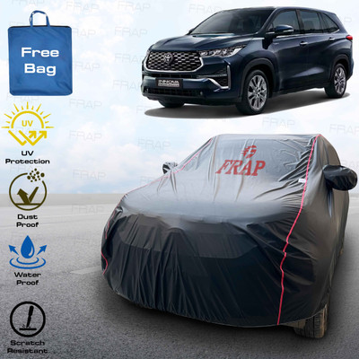 Frap Car Cover For Toyota Innova Hycross, Innova Crysta Facelift, Innova Crysta (With Mirror Pockets)(Black, Red, For 2023, 2024, 2025 Models)