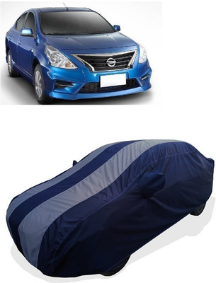 Coxtor Car Cover For Nissan Almera 1.5 Sport (With Mirror Pockets)(Grey)