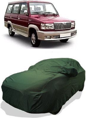 QLAX Car Cover For Maruti Qualis FS F2 (With Mirror Pockets)(Green)