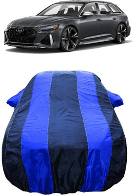 Wegather Car Cover For Audi RS6 (With Mirror Pockets)(Blue)
